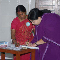 Jayalalitha - Kollywood Celebrities Cast Their Votes - Pictures